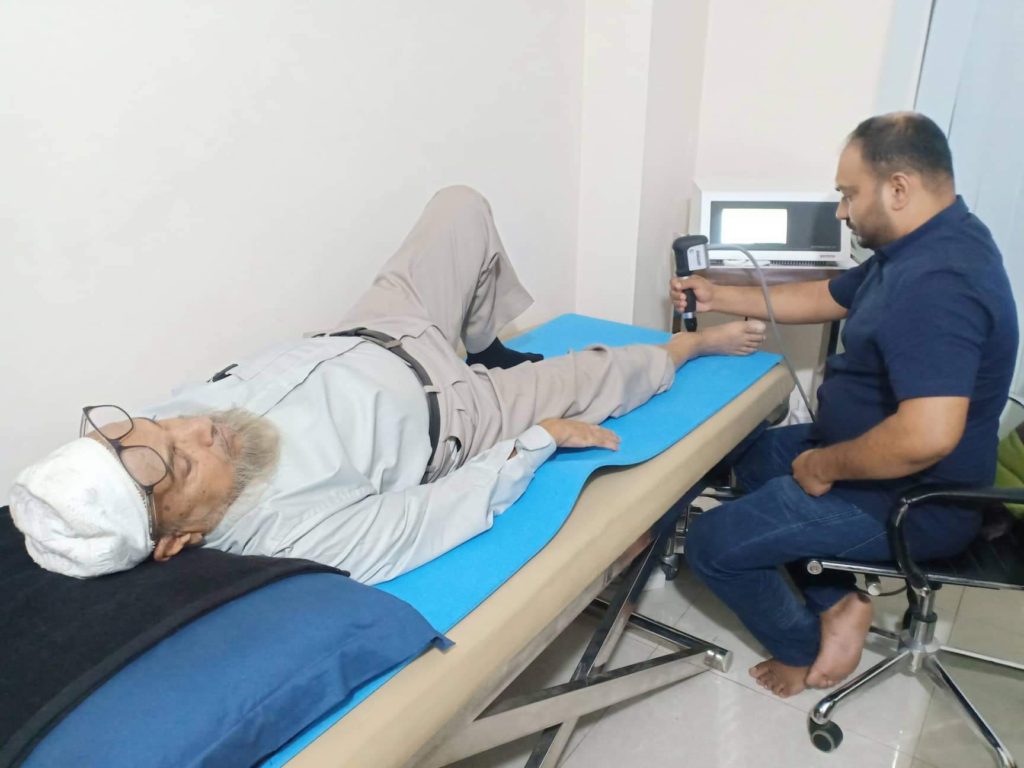 Shockwave therapy dhaka patient